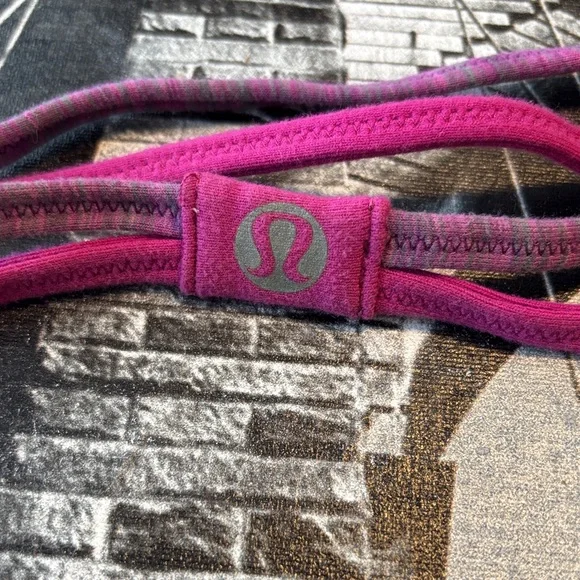 lululemon athletica Charcoal and Magenta Headbands - Picture 2 of 3